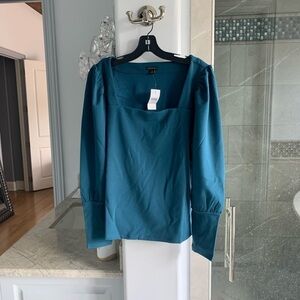 Ann Taylor Chloe Square Neck Top